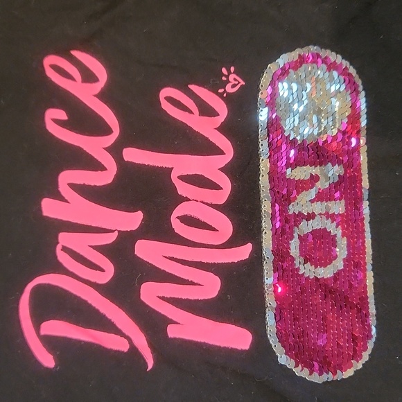 Justice girls size 10 3/4 sleeve shirt - Picture 4 of 5